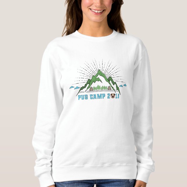 Sweatshirt 2018 de camp de carlin (Devant)