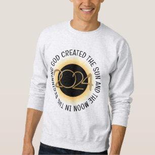 Sweatshirt 2024 TOTAL ÉLIPSE SOLAIRE Dans Le Dieu Début