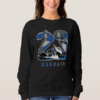 Sweatshirt 23 Air Blue Cement 3s rares assortis