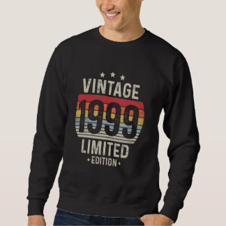 Sweatshirt 25 ans Vintage 1999 Limited Edition 25e Birt