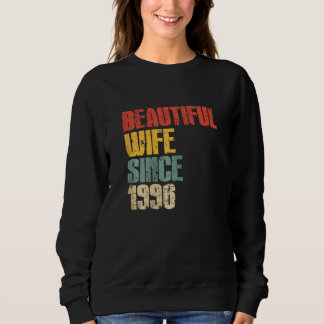 Sweatshirt 27e anniversaire de Mariage pour son beau W