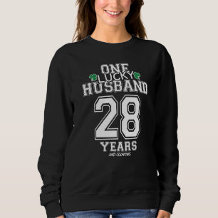 Sweatshirt 28 Ans Lucky Mari Funny St Patrick's Day Anni