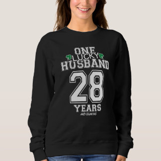 Sweatshirt 28 Ans Lucky Mari Funny St Patrick's Day Anni