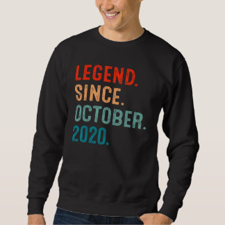 Sweatshirt 2 ans de légende depuis octobre 2020 2e anniversai