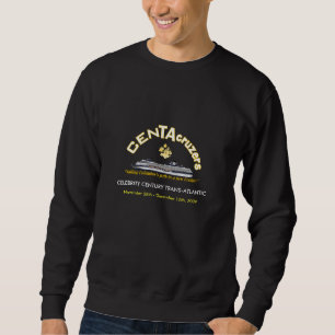 Sweatshirt 2S foncé de logo de CenTAcruzers