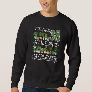 Sweatshirt 38e anniversaire I Succulent I Pot Plante Head I W