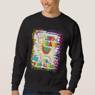 Sweatshirt 3e année No Prob-Llama Enseignant Premier jour