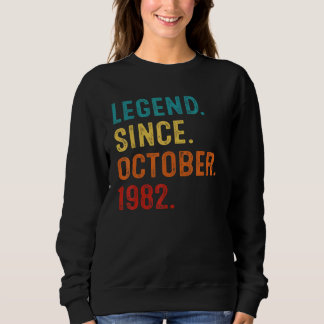 Sweatshirt 40 ans 40e Anniversaire Hommes Légende depuis le 1