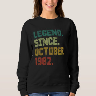 Sweatshirt 40 ans de légende depuis octobre 1982 40e annivers