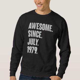 Sweatshirt 43 Ans 43ème anniversaire extraordinaire depuis ju