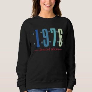 Sweatshirt 46e anniversaire Dames Mens 46 ans 1976 2