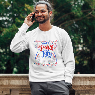 Sweatshirt 4 juillet heureux