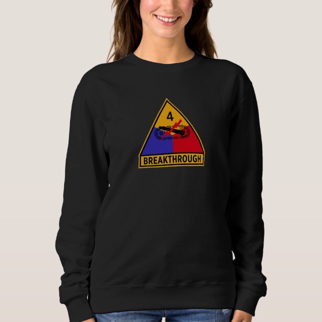 Sweatshirt 4e division blindée Femmes "percées" (Devant)