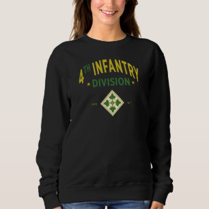 Sweatshirt 4e division d'infanterie - armée américaine