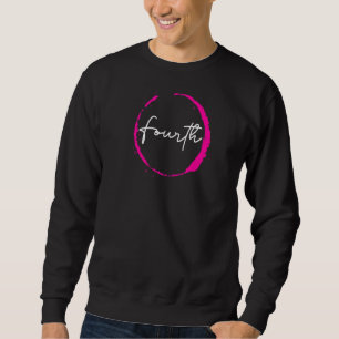 Sweatshirt 4e école primaire de 4e année Enseignant