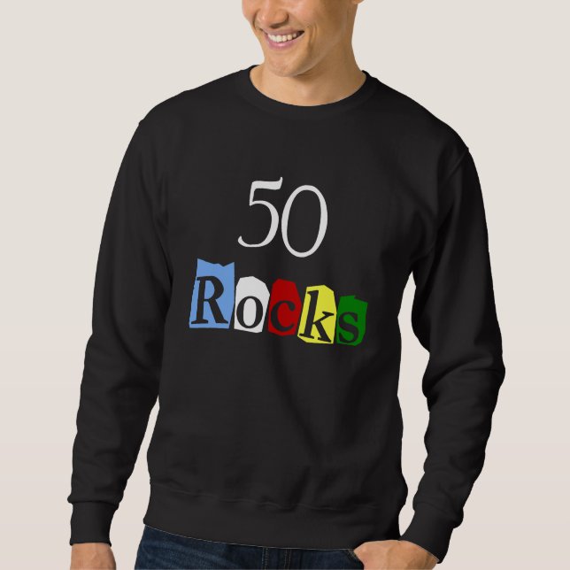 Sweatshirt 50 roches (Devant)