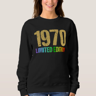 Sweatshirt 52e anniversaire Dames Mens 52 ans 1970 9