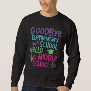 Sweatshirt 5e année d'enseignement primaire école Hello Middl