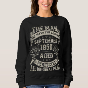 Sweatshirt 65e Anniversaire Cadeaux Pour Hommes 65 Ans Annive