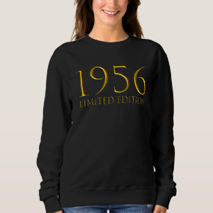Sweatshirt 66e anniversaire Dames Mens 66 ans 1956 1