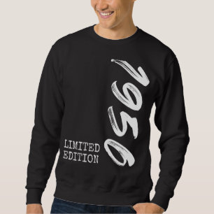 Sweatshirt 66e anniversaire Dames Mens 66 ans 1956 18