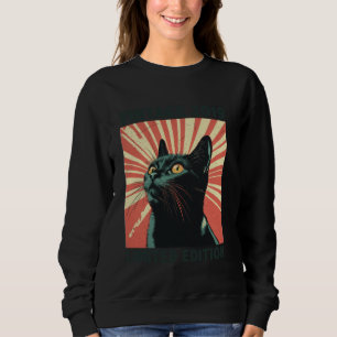 Sweatshirt 6 Ans Vintage 2019 Amateur de Chat 6ème Anniversa