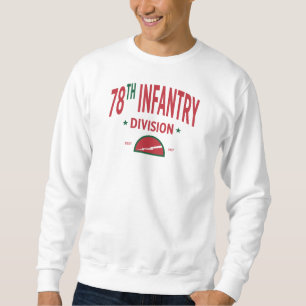 Sweatshirt 78e division d'infanterie "Division de la foudre"