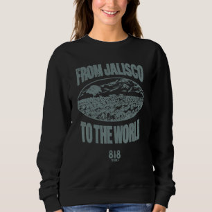 Sweatshirt 818 Tequila Cherry LA De Jalisco Au Monde