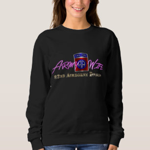 Sweatshirt 82e division aéroportée Femme d'armée