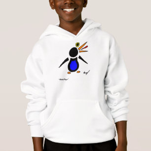 Sweatshirt à capuchon Abstrait pour enfants de pin