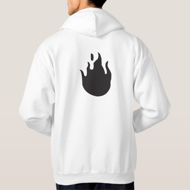 Sweatshirt à capuchon Sweat - shirt à capuche en b (Dos)