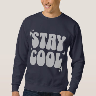 Sweatshirt à col blanc, classique et confort pour