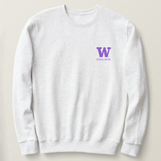 Sweatshirt à col gris SSW | Unisexe