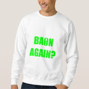 Sweatshirt À nouveau Baon ? Unisex texte vert