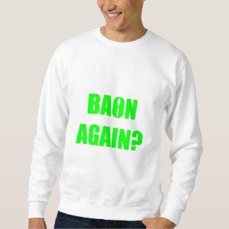 Sweatshirt À nouveau Baon ? Unisex texte vert
