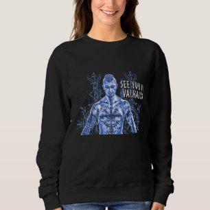 Sweatshirt À Valhalla Norse Mythologie Viking Warri