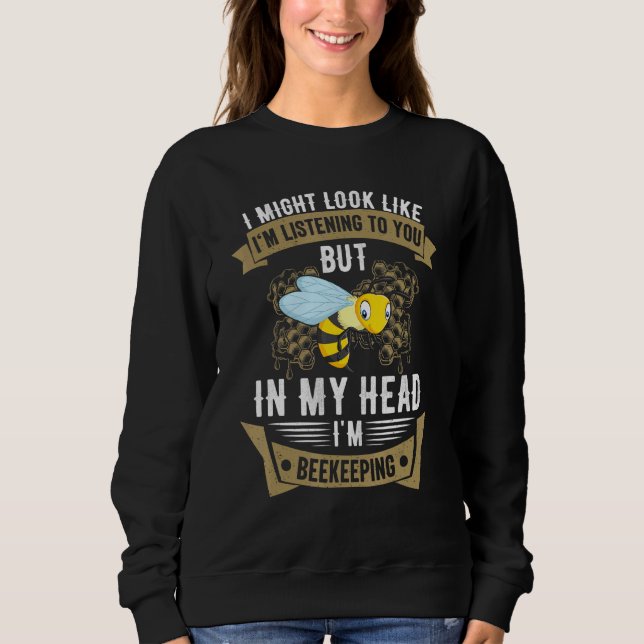 Sweatshirt Abeille apicole gardienne abeille abeille (Devant)