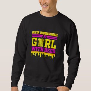 Sweatshirt Abeille Drôle Abeille Pour Filles Miel Abeille Api