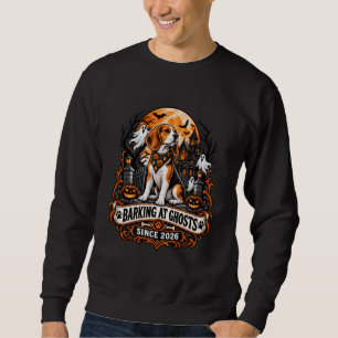 Sweatshirt Aboie Les Fantômes Depuis 2026 Beagle Halloween Fa
