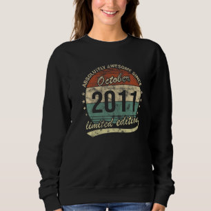 Sweatshirt Absolument Génial Depuis Octobre 2011 Garçon Ou Fi