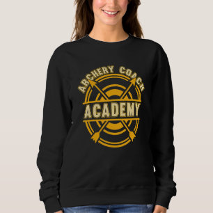 Sweatshirt Académie Bowman Cible Arrow Bow Arc