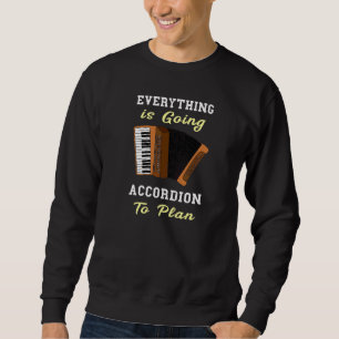 Sweatshirt Accordion Va Planifier Le Polk D'Instruments De Mu