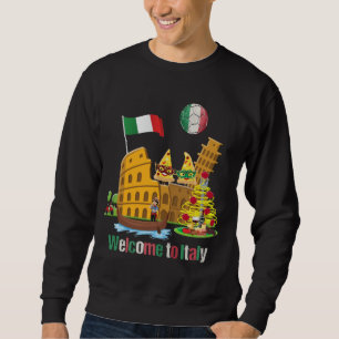 Sweatshirt Accueil vers l'Italie