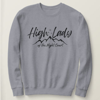 Sweatshirt ACOTAR Feyre Haute Dame de la Cour de Nuit Velaris