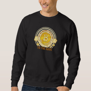 Sweatshirt Actions Bitcoin Haussières Finance Marché Haussier