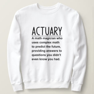 Sweatshirt Actuaire