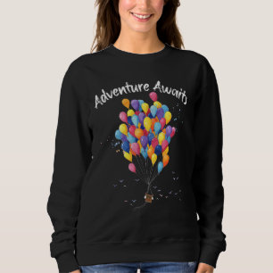 Sweatshirt Adventure Attend L'Aéronef À Ballons À Air Chaud