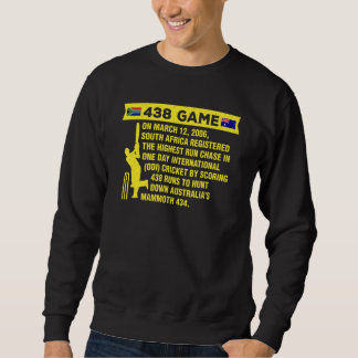 Sweatshirt Afrique du Sud Cricket Protea 438 Nostalgie de jeu
