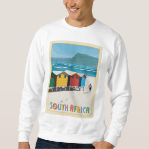 Sweatshirt Afrique du Sud   Plage de Muizenberg