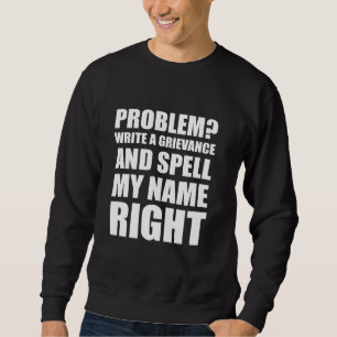 Sweatshirt Agent de correction Agent de détention